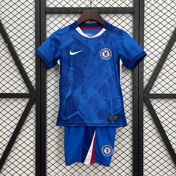 Camiseta Chelsea Replica Primera Ropa Niño 2025/26